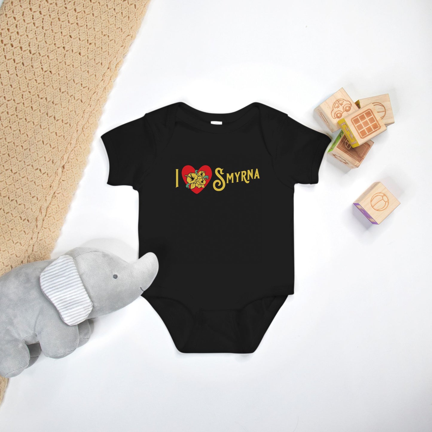 Smyrna Jonquil City Baby Onesie
