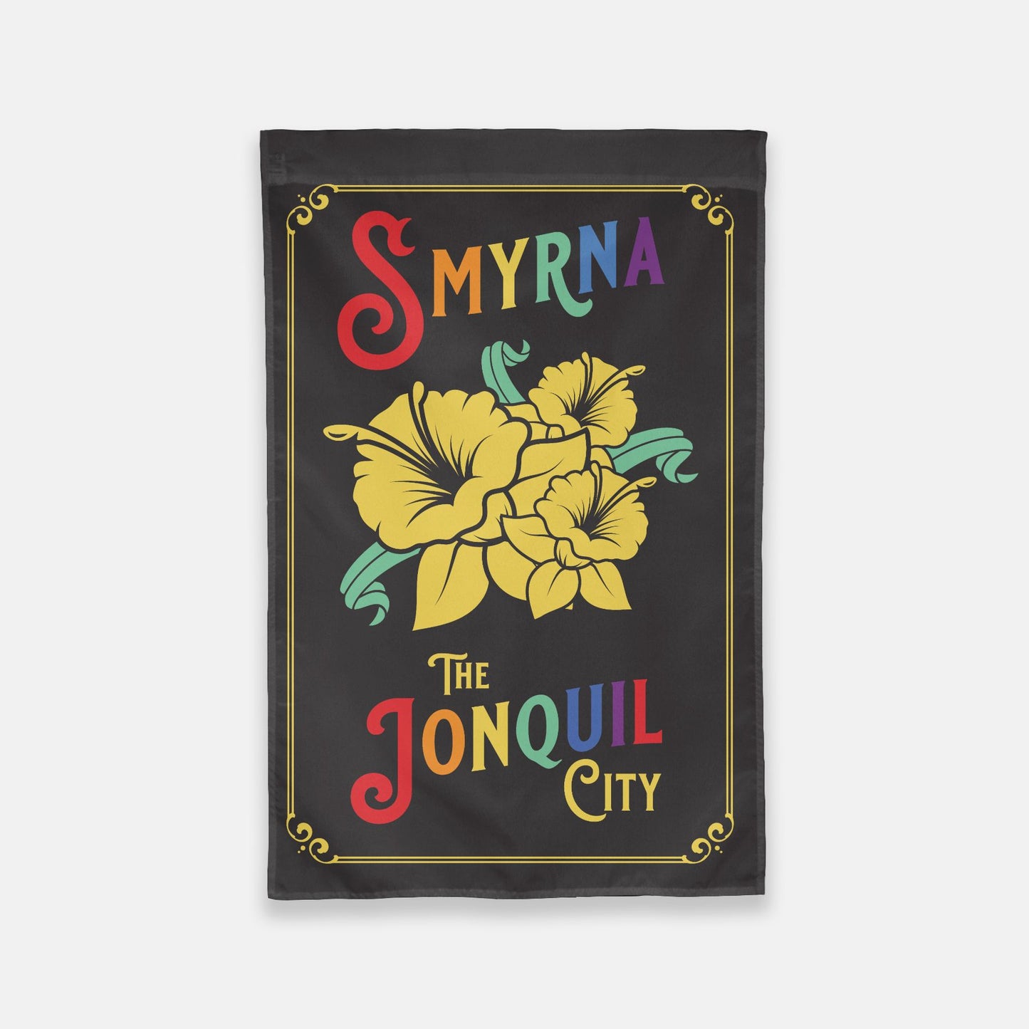 Smyrna Jonquil City Full Size Pride Flag - 24" x 36"