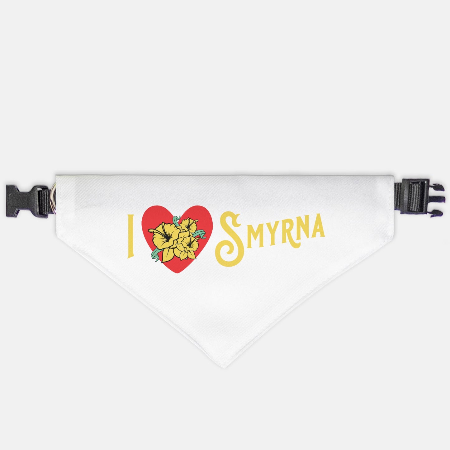 Smyrna Jonquil City XL Pet Collar Bandana Large/XL Breeds