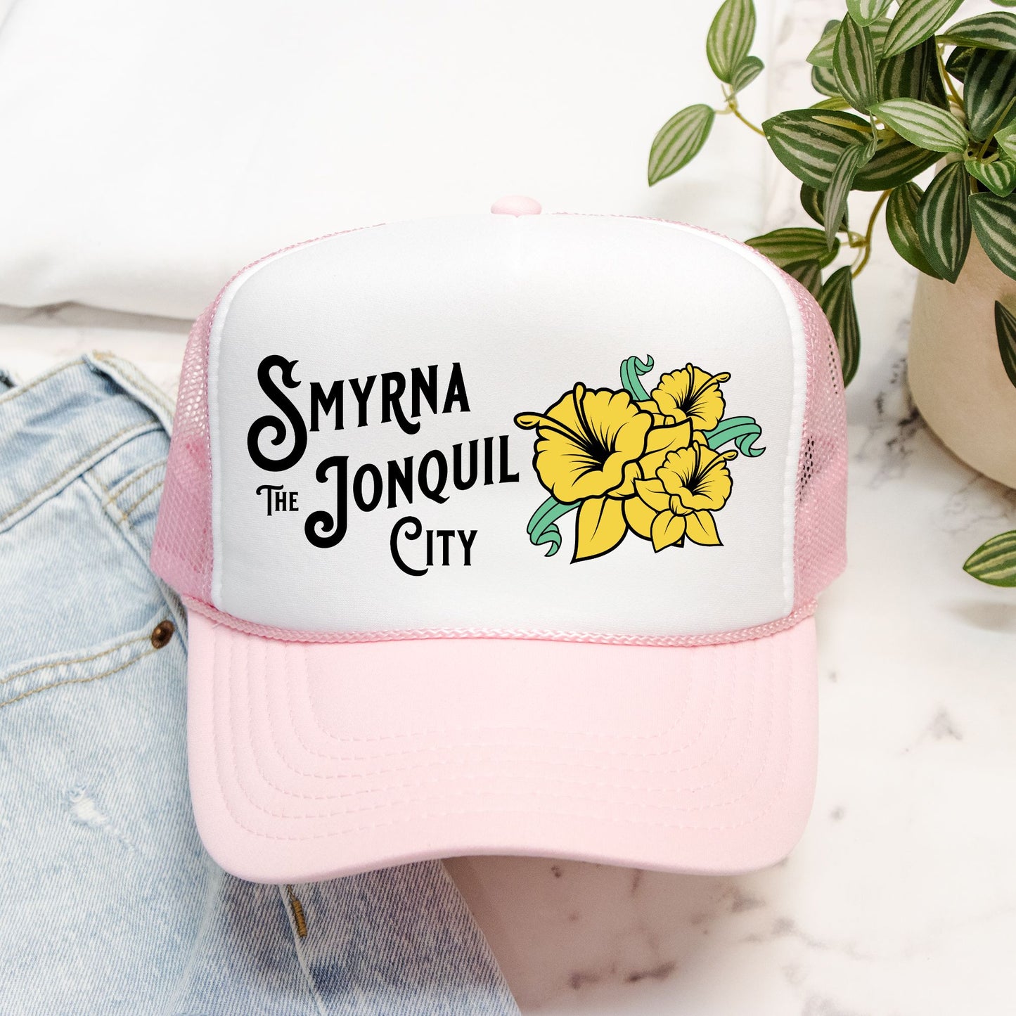 Smyrna Jonquil City Trucker Hat