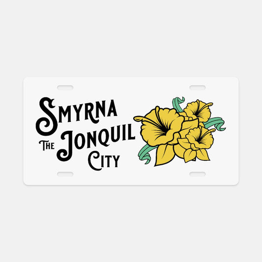 Smyrna Jonquil City License Plate