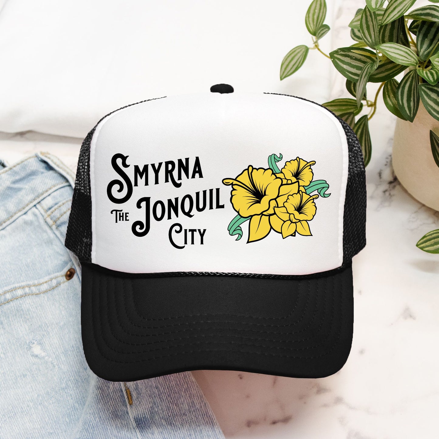 Smyrna Jonquil City Trucker Hat